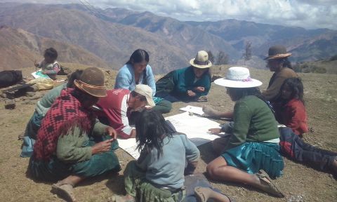 Organizational and productive strengthening of indigenous women for food security in Pocoata