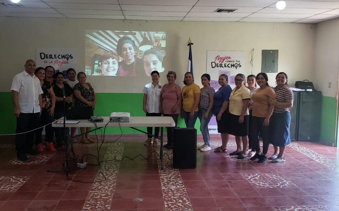 Intercambios y sororidad entre mujeres para fortalecer las cooperativas ACOMADEGUA (El Salvador) y AMILLENA (Bizkaia)