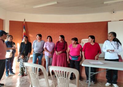 Fortalecimiento organización de mujeres «Sumaj P’unchay”